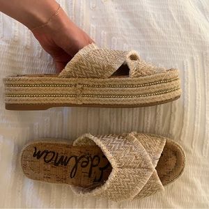 Sam Edelman Platform espadrille summer sandal